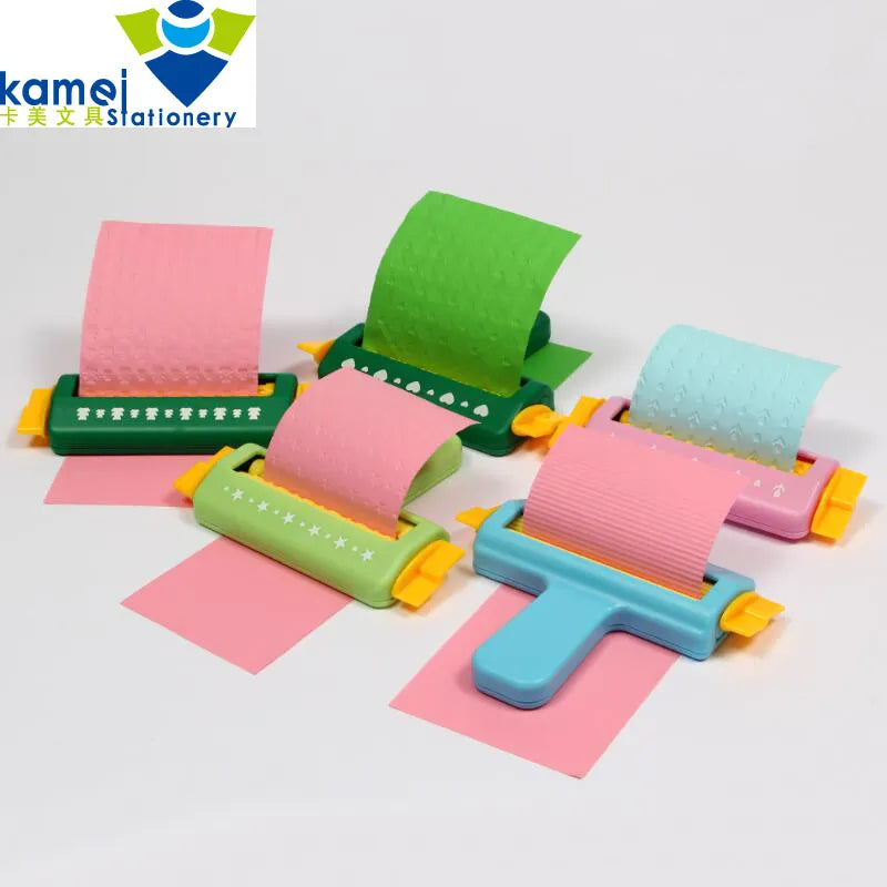 New fancy DIY Hand tool Paper Embossing Machine Craft Embosser For Paper Scrapbooking School Baby Gift YH49